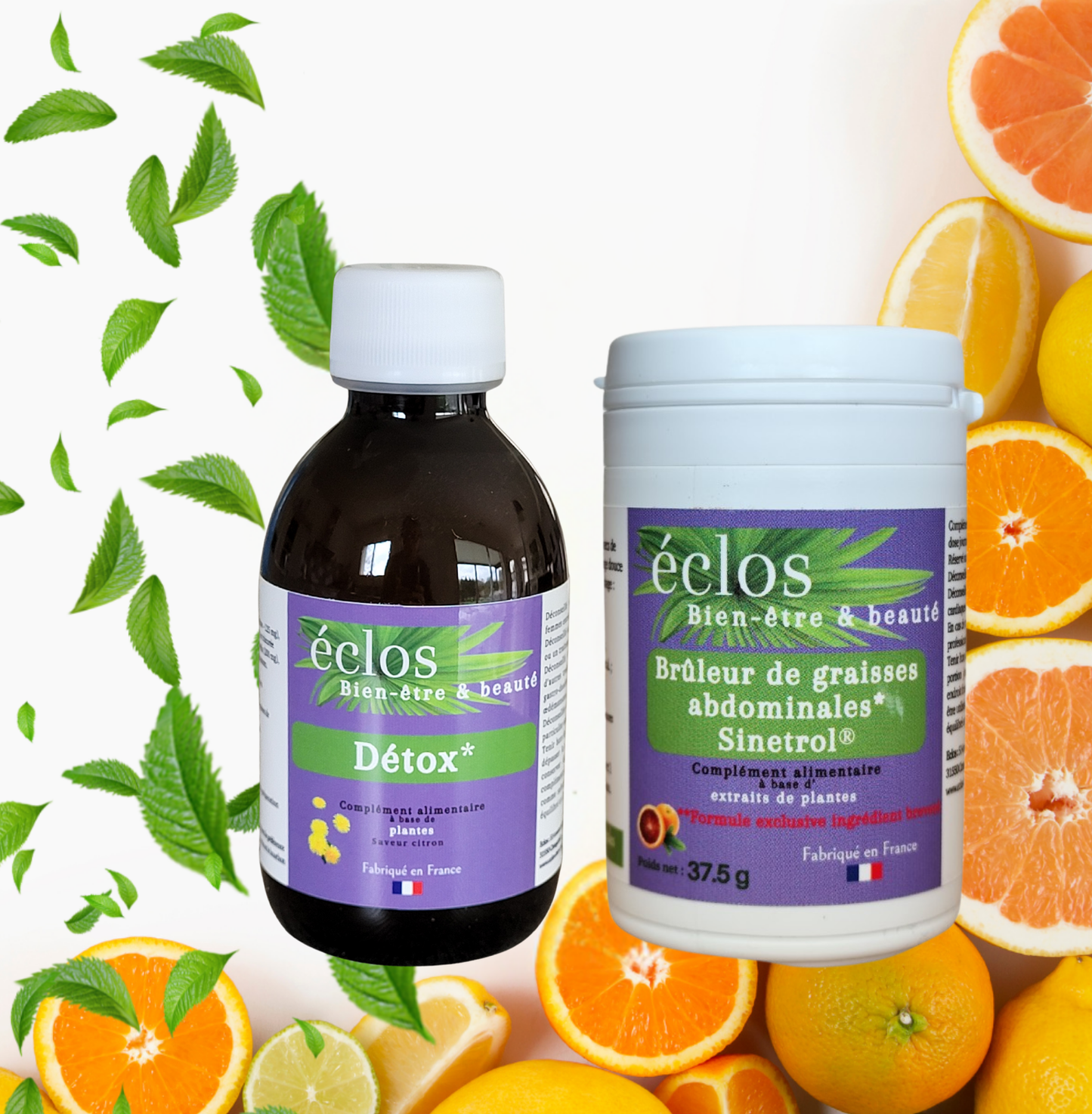 🔥 OFFRE DUO BRULEUR DE GRAISSES & DÉTOX