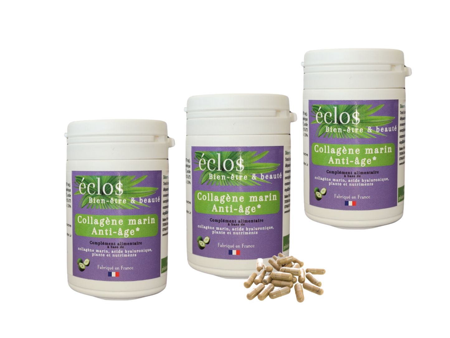 LES CURES COLLAGENE MARIN ANTI AGE 1 - 2 ou 3 mois