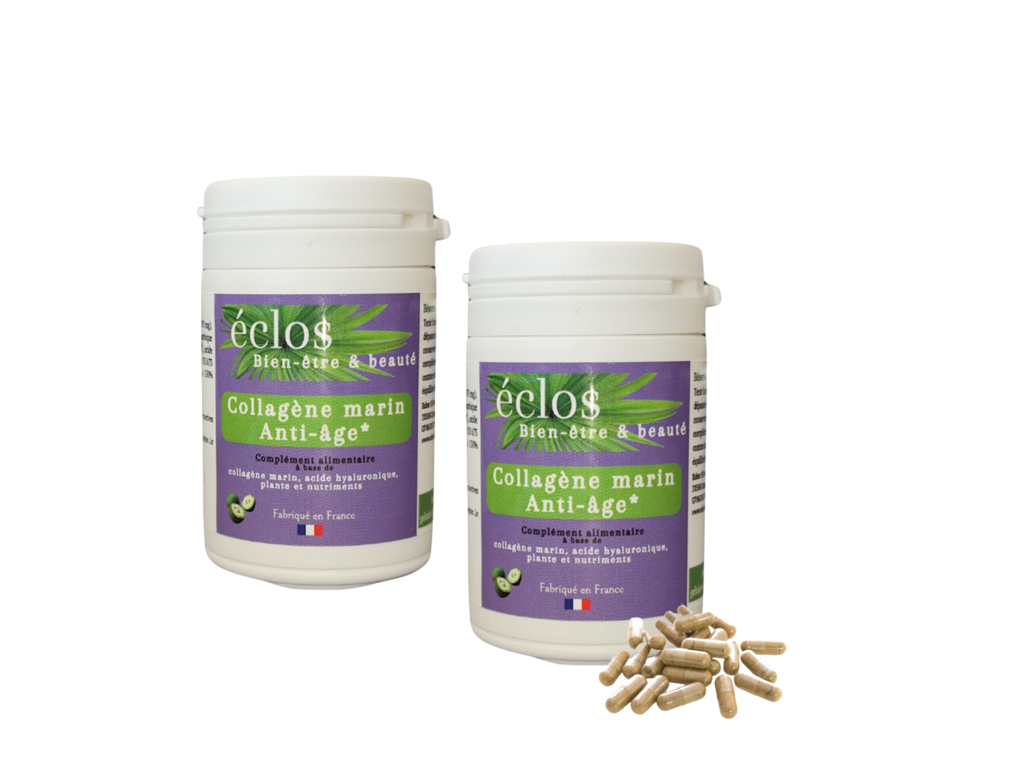 LES CURES COLLAGENE MARIN ANTI AGE 1 - 2 ou 3 mois